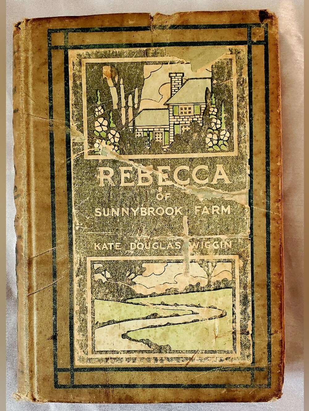 Antique "Rebecca of Sunnybrook Farm" Hardcover Book - 1903 Publication